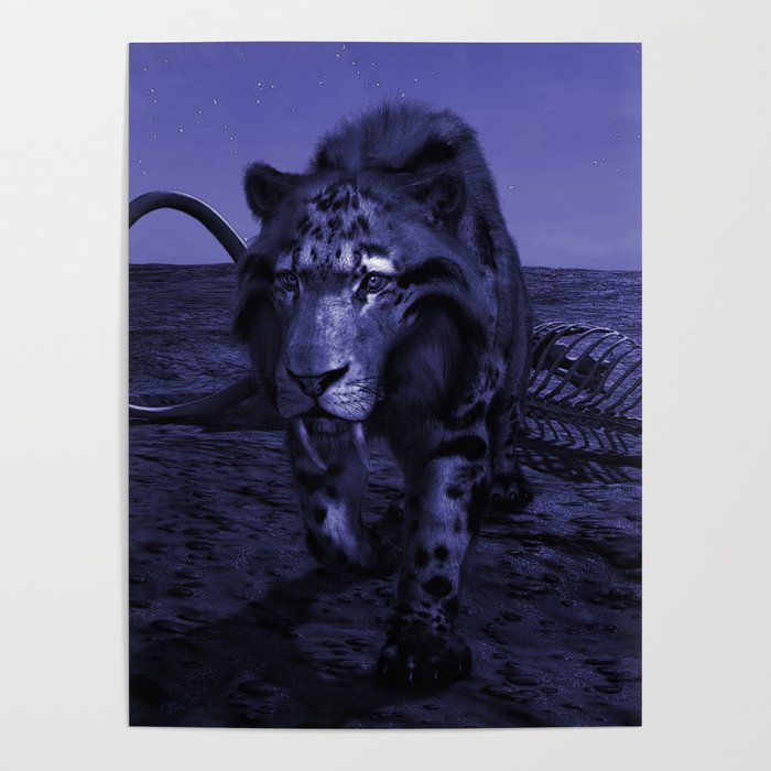 SABER TOOTH Poster