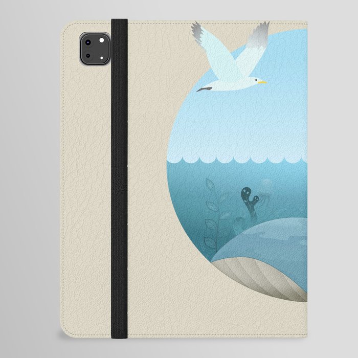 Whale & Seagull (US and THEM) iPad Folio Case
