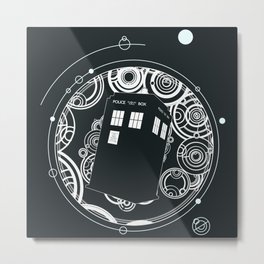 Negative Time and Space - Doctor Who inspired Metal Print | 13Thdoctor, Thasmin, Classicwho, Newwho, Teamtardis, Davidtennant, Eccleston, Thirteenthdoctor, Tardis, Gallifreyan 