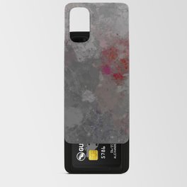 Rich orange red and grey Android Card Case