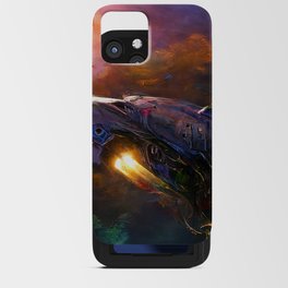 Traveling at the speed of light iPhone Card Case