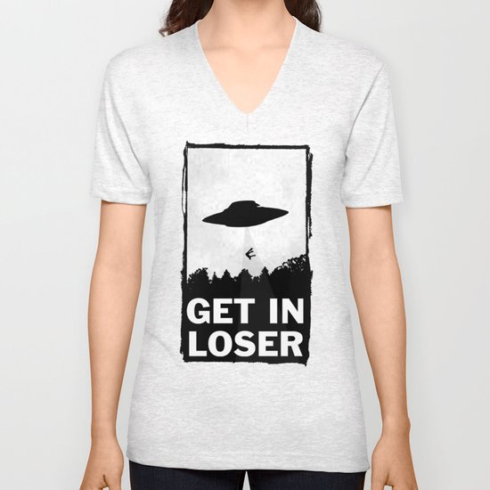 Get In Loser Unisex V-Neck