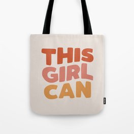 This Girl Can Tote Bag