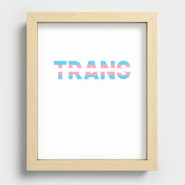 Protect Transgender Kids Recessed Framed Print
