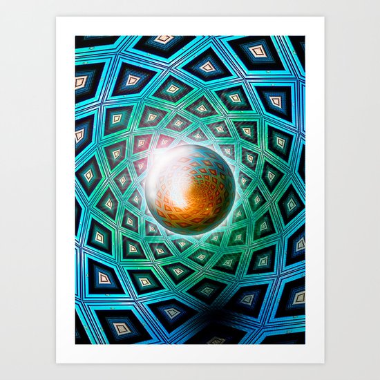 Nucleus Art Print