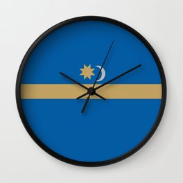 Flag of Szeklerland Wall Clock