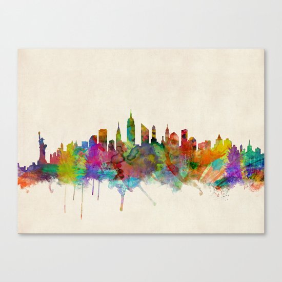 New York City Skyline Canvas Print