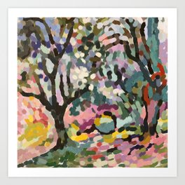 Landscape at Collioure, Henri Matisse Art Print