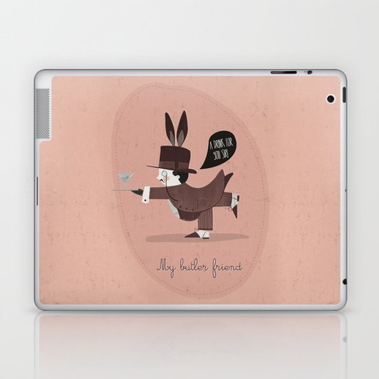 My butler friend Laptop & iPad Skin