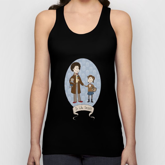 Dr Who Fangirls Tank Top