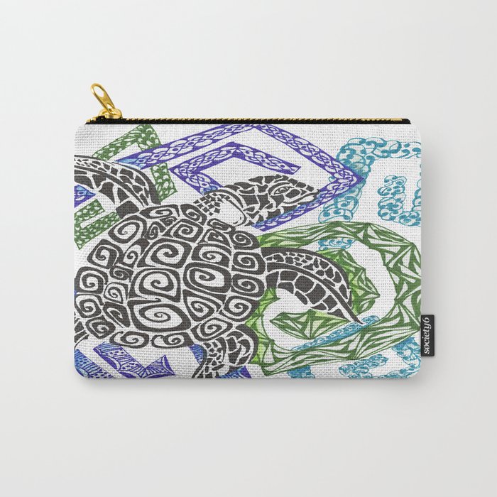 Sea Turtle Carry-All Pouch