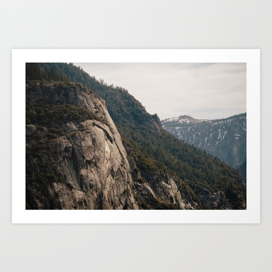 To The Mountains Art Print