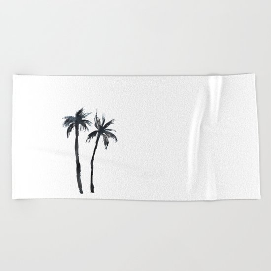 Alone together Beach Towel