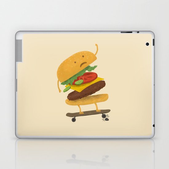 Burger Wipe-out Laptop & iPad Skin