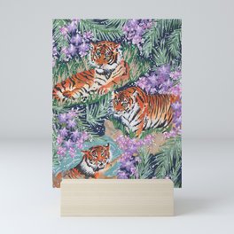 Three Tigers Mini Art Print