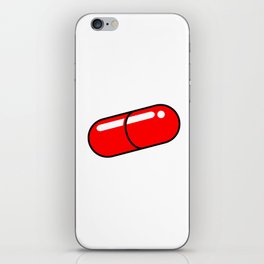 Red Pill solo iPhone Skin