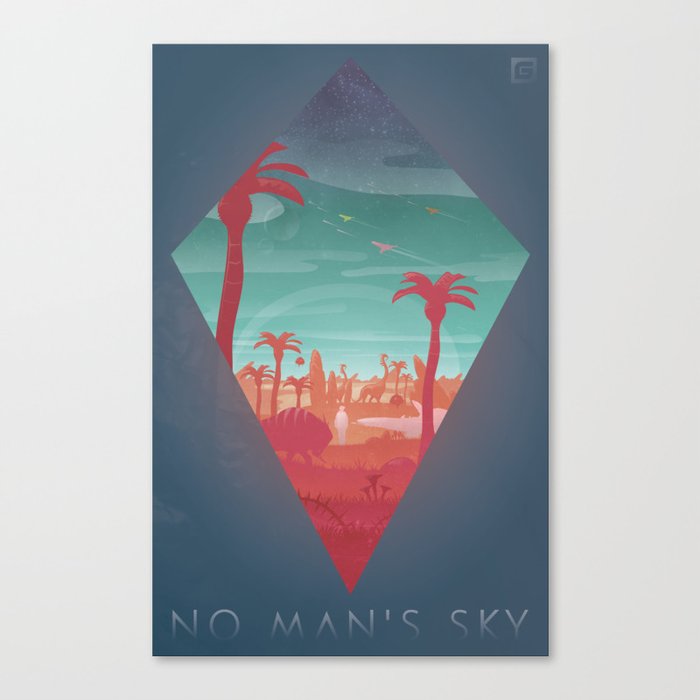 No Man's Sky Canvas Print