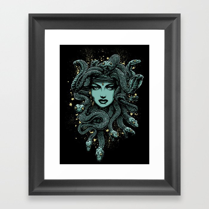Medusa Framed Art Print