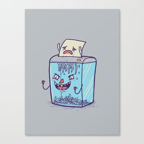 Enjoying your dayjob Canvas Print