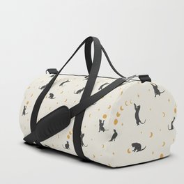 Cat and Moon 1 Duffle Bag