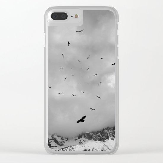 Sacred Flight Clear iPhone Case