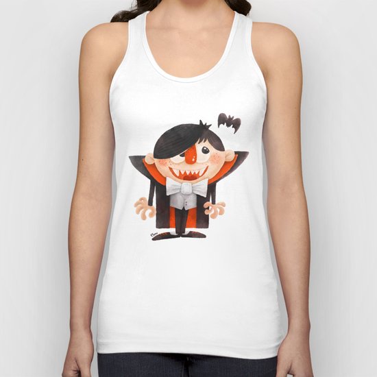 Dracula kid Unisex Tank Top