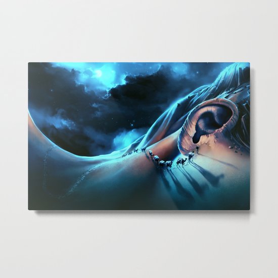 I want to talk to you Metal Print