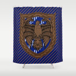 HP Ravenclaw House Crest Shower Curtain