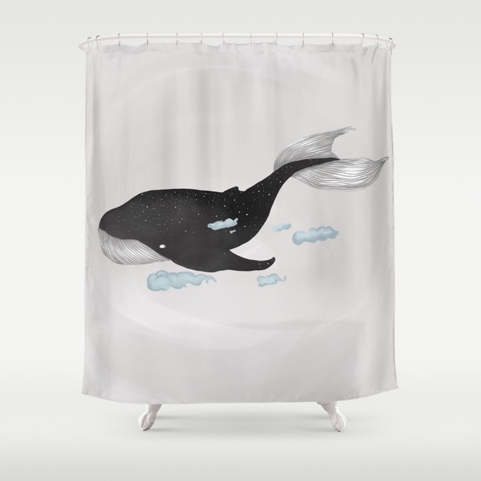 Gentle Giant (Whale Dreams) Shower Curtain
