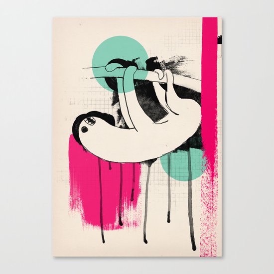 bradipo Canvas Print