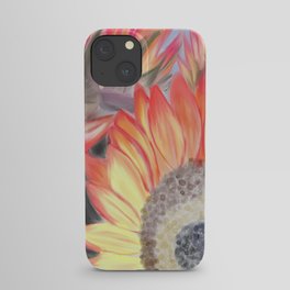 Fall Sunflowers iPhone Case