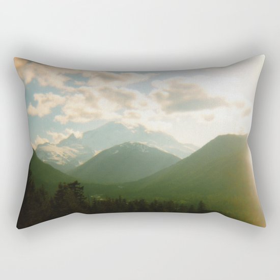 rainier . holga Rectangular Pillow