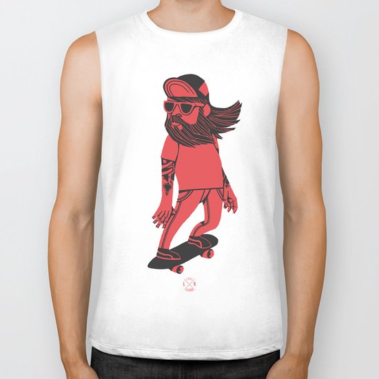 Longbearded Biker Tank
