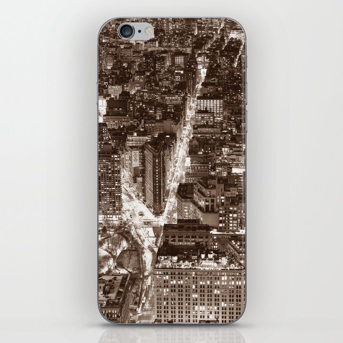 New York City - Sepia iPhone Skin