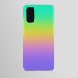 RAINBOW BRIGHT OMBRE COLORS Android Case