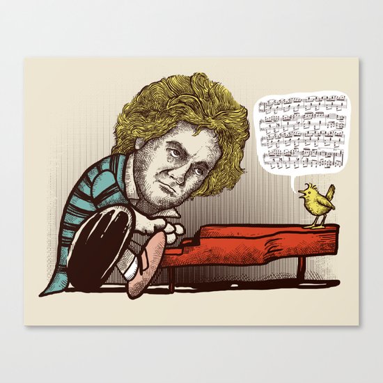 Play it by ear Canvas Print