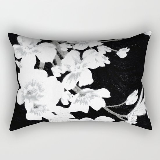 Apple Blossoms Rectangular Pillow