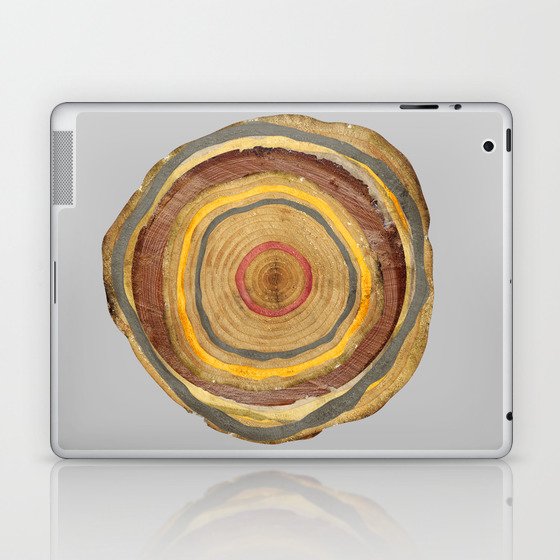Tree Rings Laptop & iPad Skin