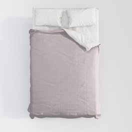 NOW GREY LILAC solid color Comforter
