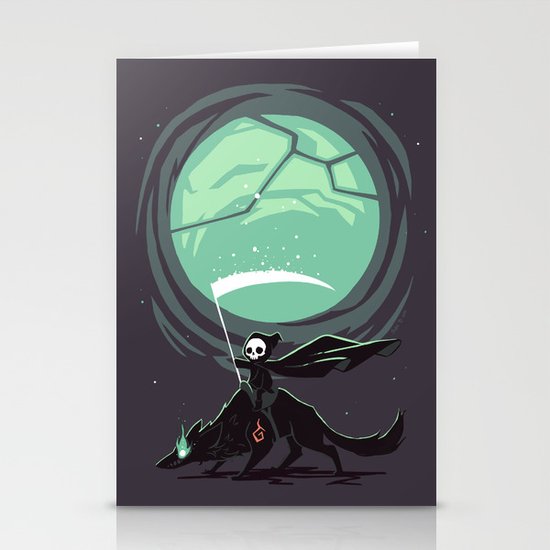 Little Reaper Stationery Cards