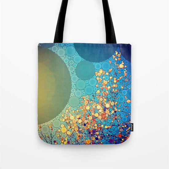 Sky and Leaves Tote Bag