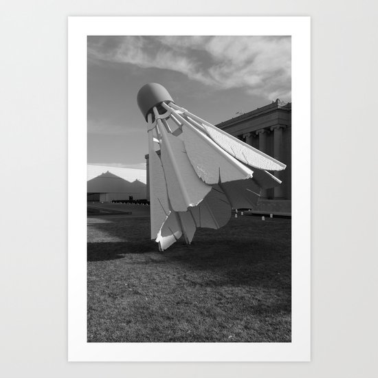 Shuttlecock Art Print