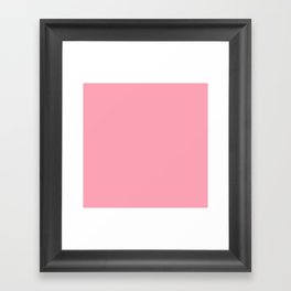 Raspberry Mousse Framed Art Print