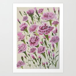 Mothers Day Flowers Art Print
