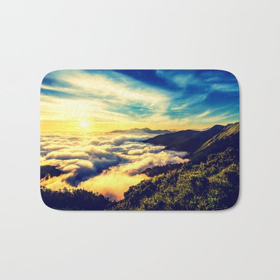 Mountains. Bath Mat
