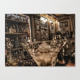 Ernest and Gin Canvas Print