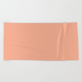 Peach Color Beach Towel