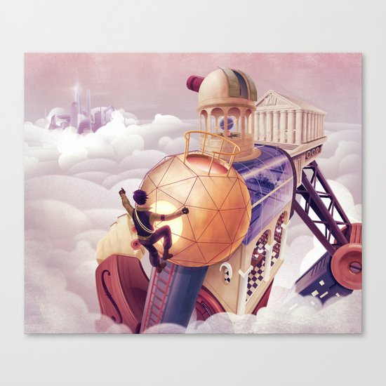 Shoulders of Giants Canvas Print