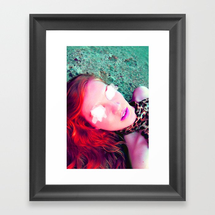 Another Red Head  Framed Art Print