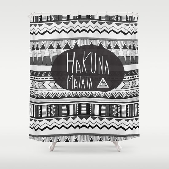HAKUNA MATATA Shower Curtain